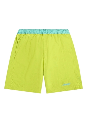 Awake NY colour-block swim shorts - Yellow