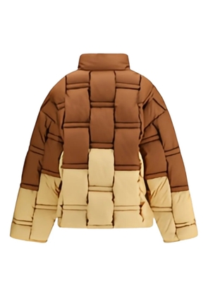 RAXXY woven puffer jacket - Brown