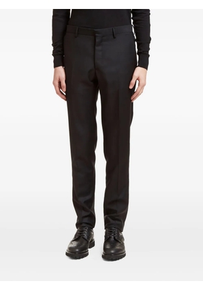 Aiezen wool-blend tailored trousers - Black