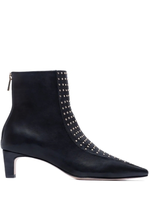 Bernardo 50mm Esme pointed-toe studded ankle boots - Black