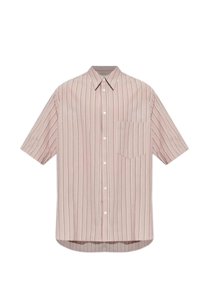 MARANT Labilio striped chest-pocket shirt - Pink
