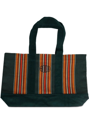 BODE Parakeet stripe-pattern tote bag - PARAKEET STRIPE TOTE