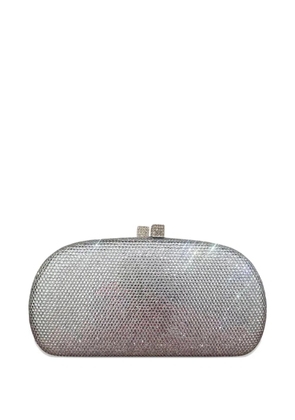 SERPUI crystal anne clutch bag - Silver