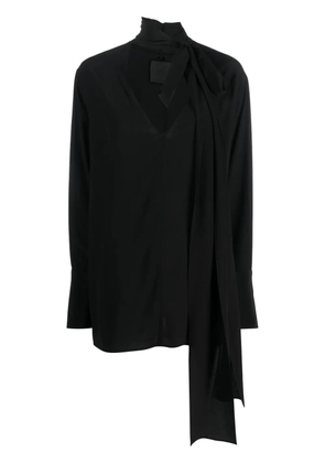 Givenchy pussy-bow silk blouse - Black