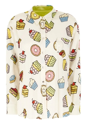 Matimì printed shirt - White