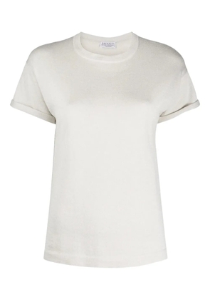 Brunello Cucinelli crew neck T-shirt - Neutrals