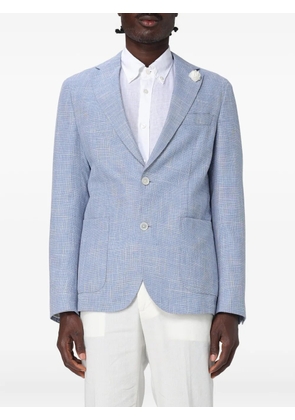 BOSS patch-pocket jacket - Blue