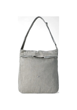 OUR LEGACY cotton messenger bag - Neutrals