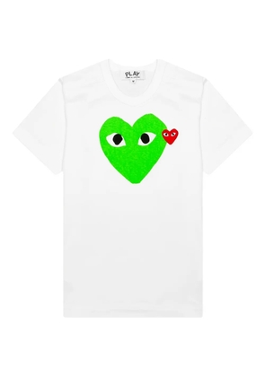 Comme Des Garçons Play heart-print T-shirt - White