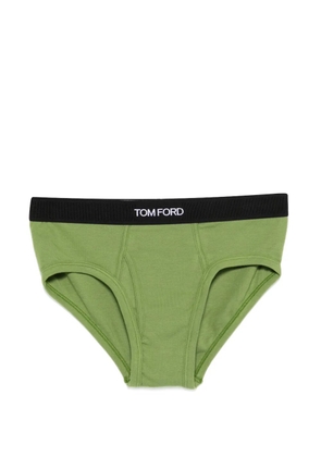 TOM FORD elasticated briefs - Green