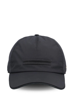 Zegna logo-plaque baseball cap - Blue