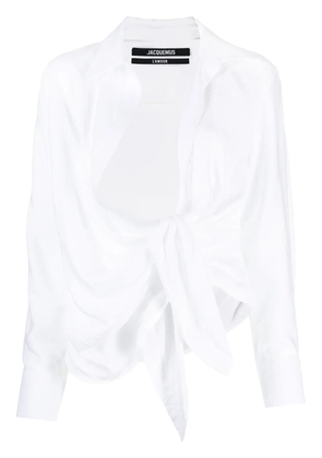 Jacquemus La chemise Bahia blouse - White