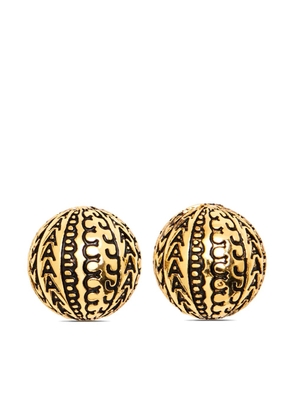 Marc Jacobs The Monogram Stud earrings - Gold