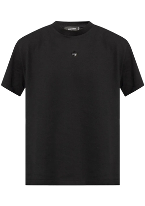 DSQUARED2 logo-appliquéd cotton T-shirt - Black