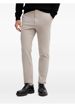 BOSS button-fastening trousers - Neutrals