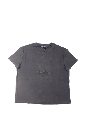 'S Max Mara logo-detail T-shirt - Grey