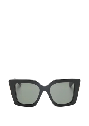 Gucci Eyewear square-frame logo-detail sunglasses - Black