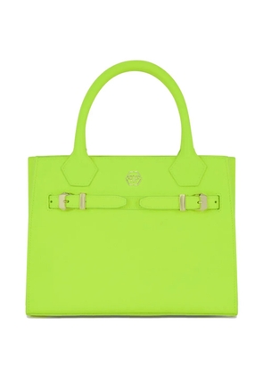 Philipp Plein small logo-detail tote bag - Green