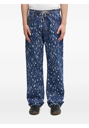 Aries printed jeans - Blue