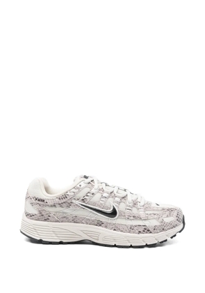 Nike P-6000 SE snakeskin-effect sneakers - Neutrals
