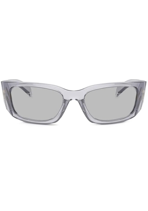 Prada Eyewear transparent rectangle sunglasses - Grey