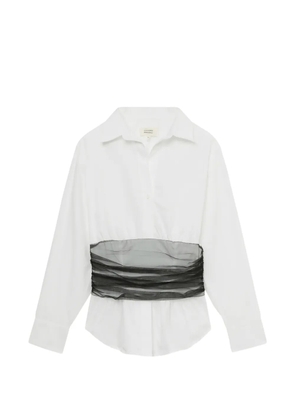 Renaissance Renaissance tulle shirt - White