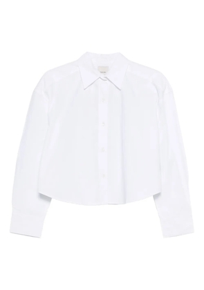 Calvin Klein cropped shirt - White