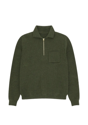 Fortela Dumbo zip-neck sweater - Green