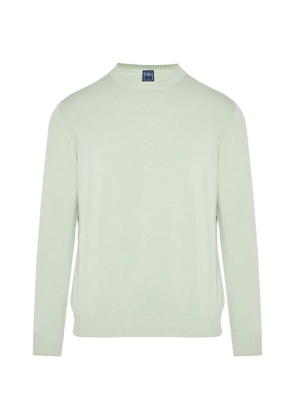 Fedeli crew-neck long-sleeved knitwear - Green