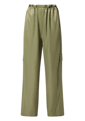 Lacoste satin cargo pants - Green