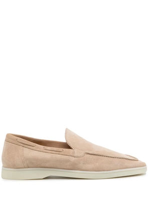 Aurélien suede yacht loafer - Neutrals