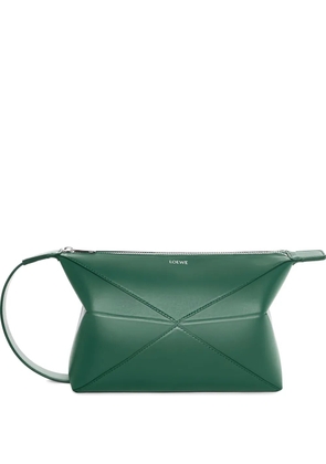 LOEWE logo-detail shoulder bag - Green