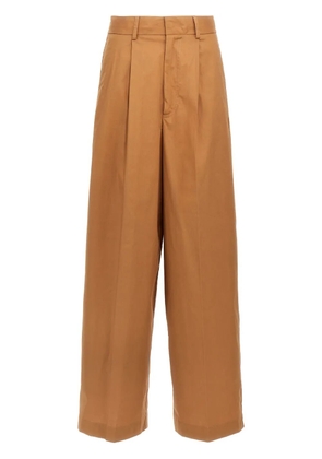 Nude Menswear wide-leg trousers - Brown