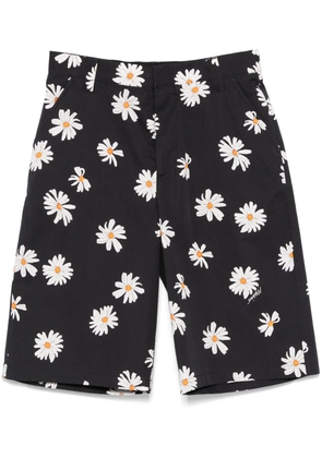 Moschino daisy-print shorts - Black