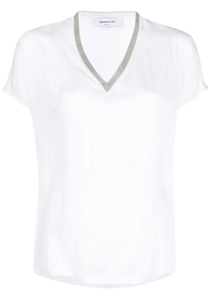 Fabiana Filippi V-neck blouse - White