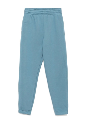 Lacoste logo-embossed fleece pants - Blue