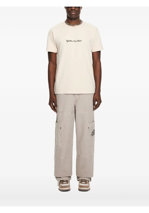 Off-White arrow script T-shirt - Neutrals