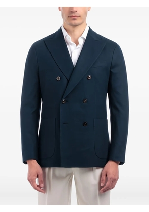 Boglioli peak-lapel double-breasted blazer - Blue