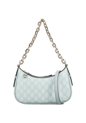 Gucci chain-strap logo-motif shoulder bag - Blue