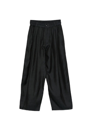 Soeur Vernon elasticated tapered trousers - Black