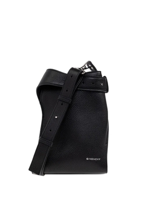 Givenchy small leather belted messenger bag - Black