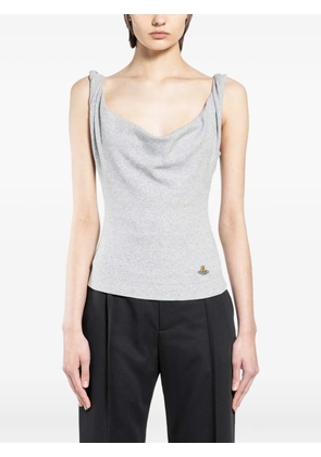 Vivienne Westwood Anna twisted-detail top - Grey