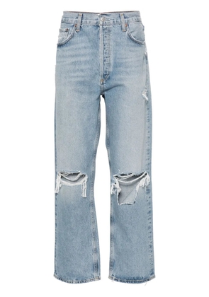 AGOLDE mid-rise loose-fit jeans - Blue