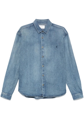 Saint Laurent Cassandre denim shirt - Blue