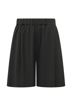 A Paper Kid elasticated-waistband bermuda shorts - Black