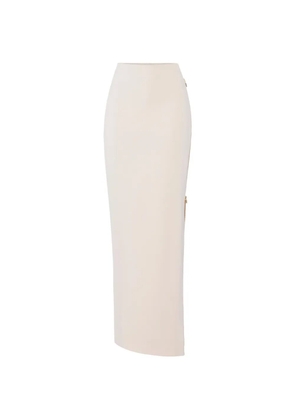 Elisabetta Franchi slit pencil long skirt - Neutrals