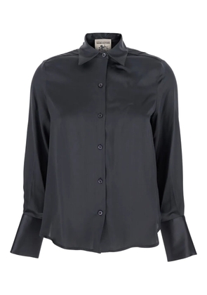 Semicouture Emilie silk shirt - Grey