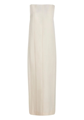 KHAITE Boat-neck dress - Neutrals