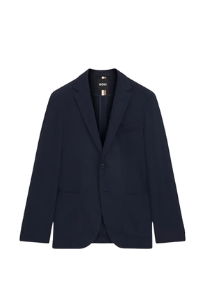 BOSS Jaye single-breasted blazer - Blue