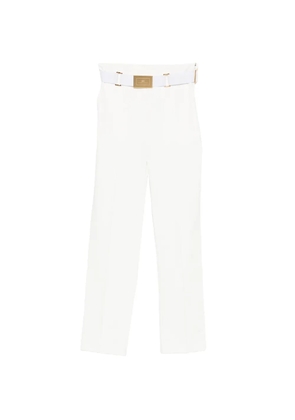 Elisabetta Franchi cropped trousers - White